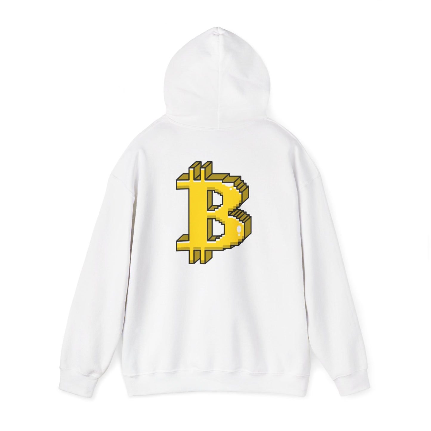 Pixelated Bitcoin Hoodie