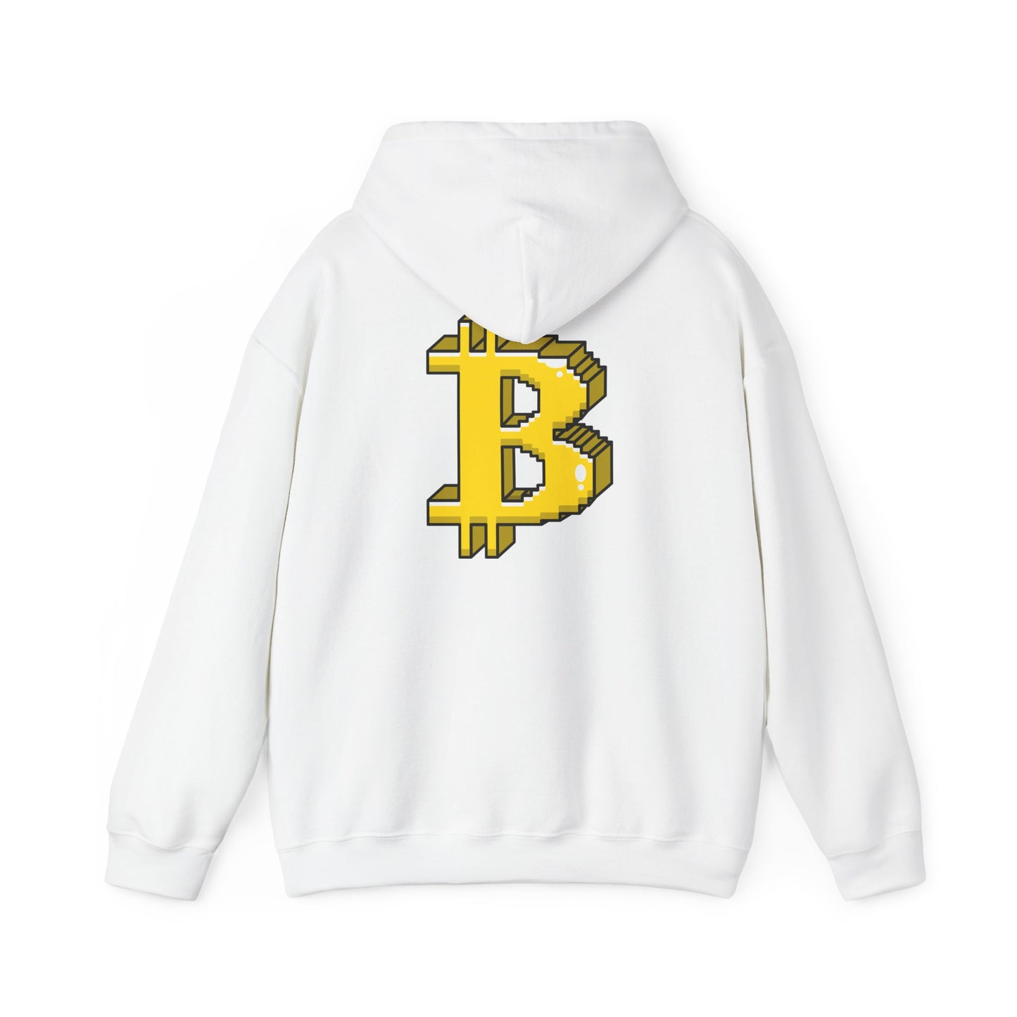 Pixelated Bitcoin Hoodie