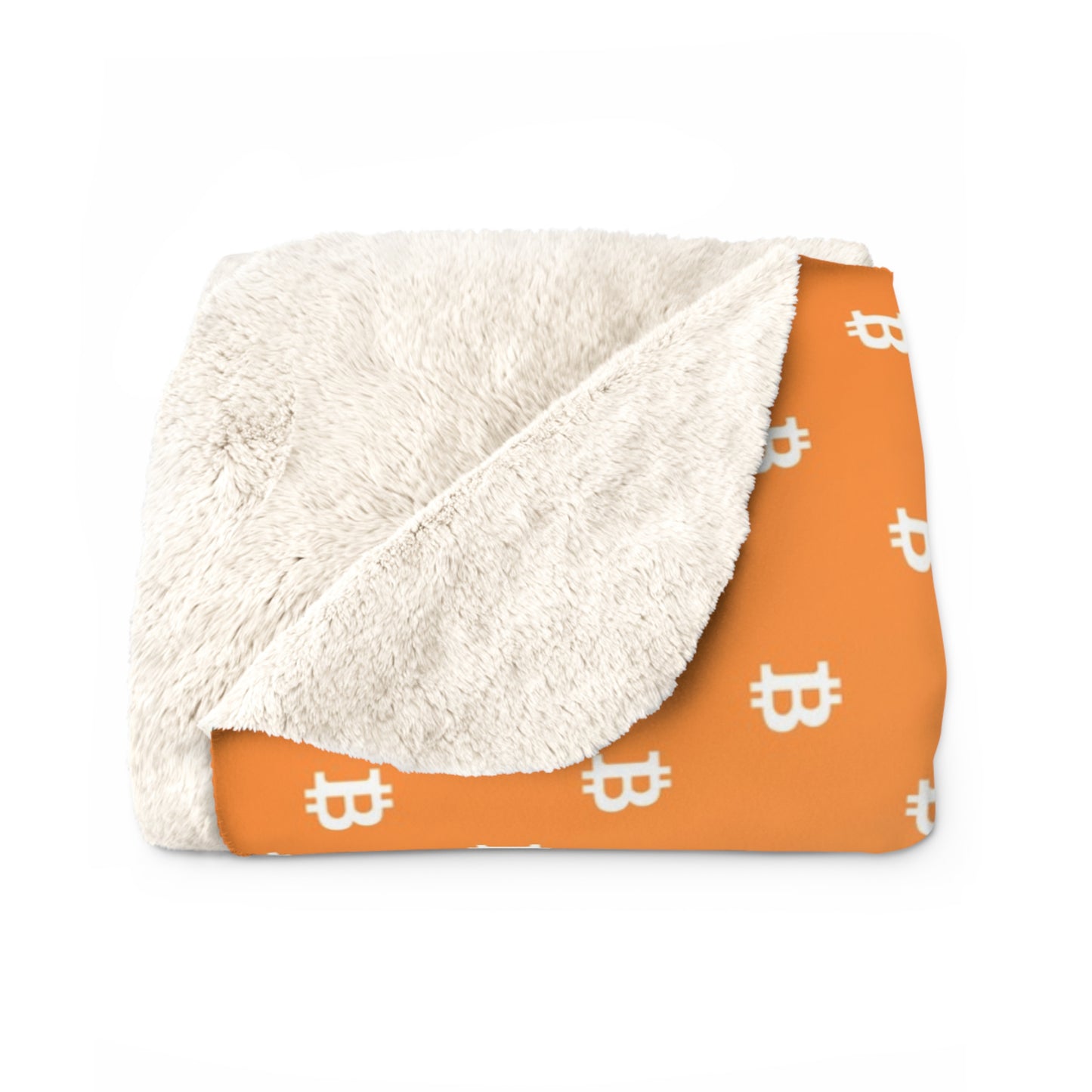 Patterned Bitcoin Blanket