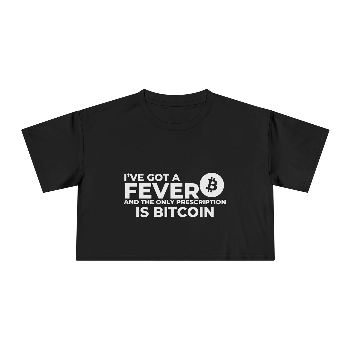 Bitcoin Prescription - Women's Crop top tee