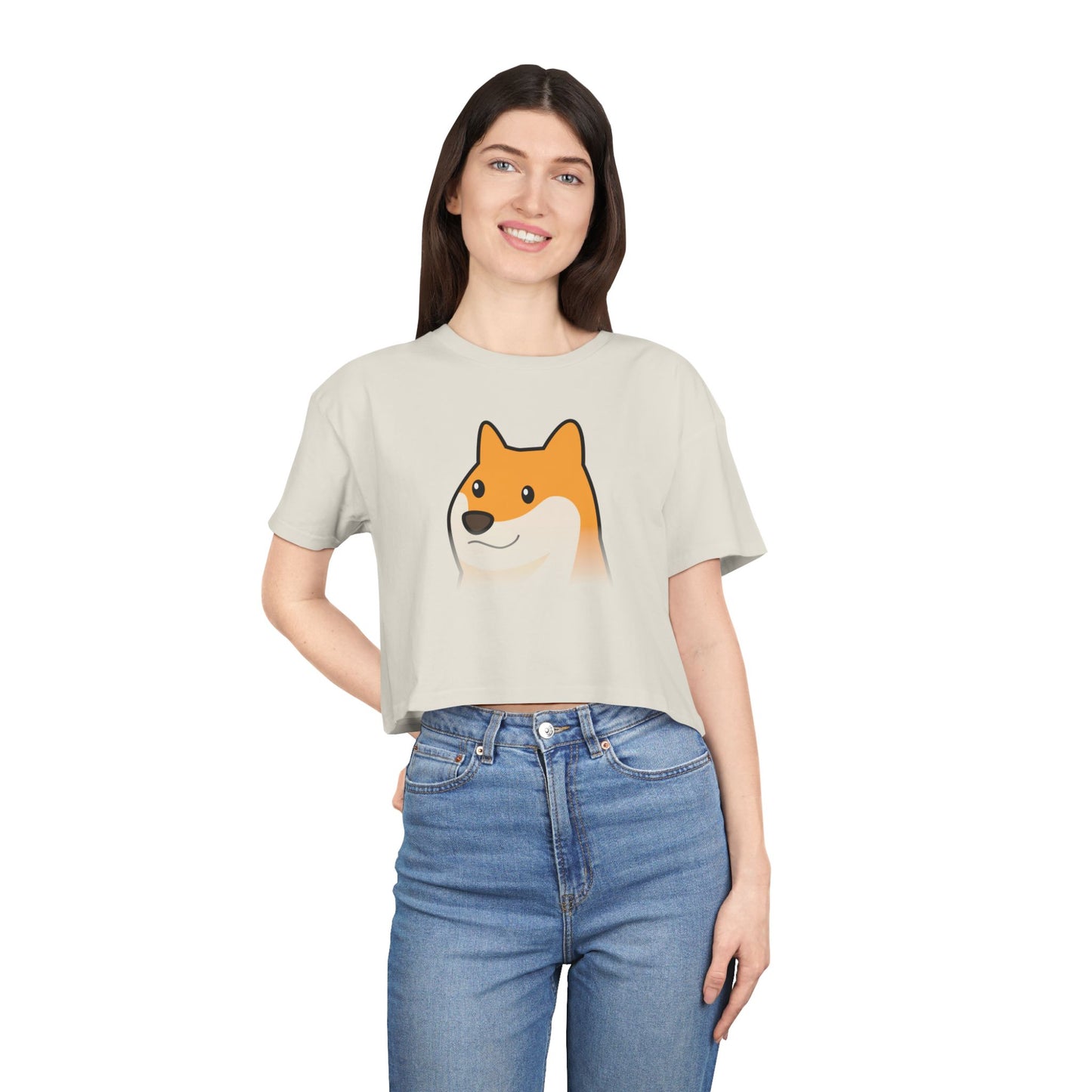 DOGE - Women's Crop top tee