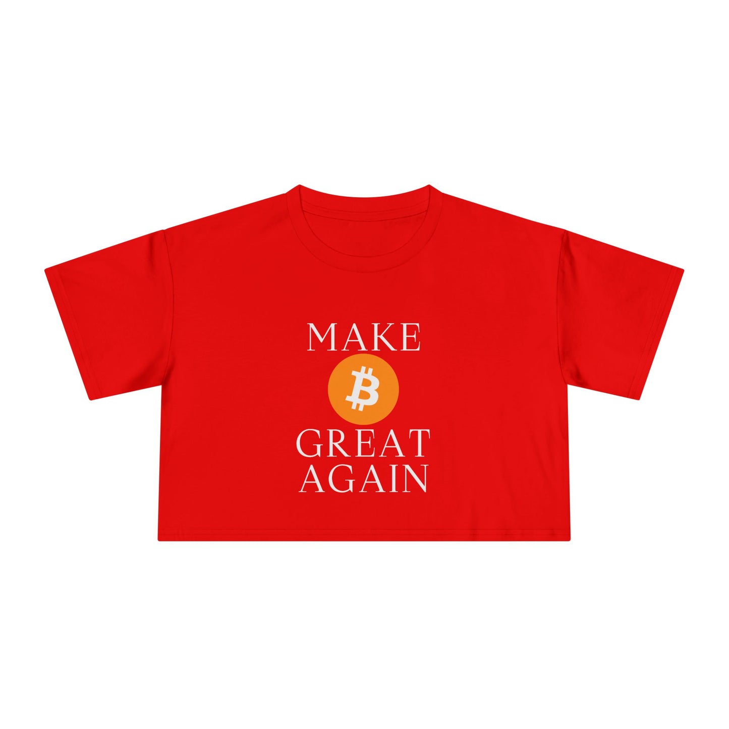 Make B Great Again - Women's Crop top tee