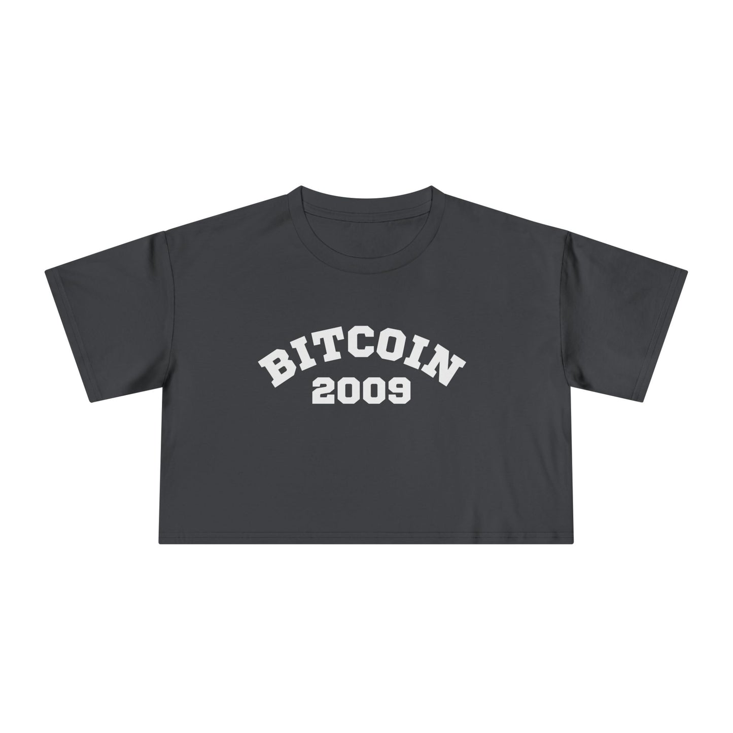 Bitcoin 2009 - Women's Crop top tee