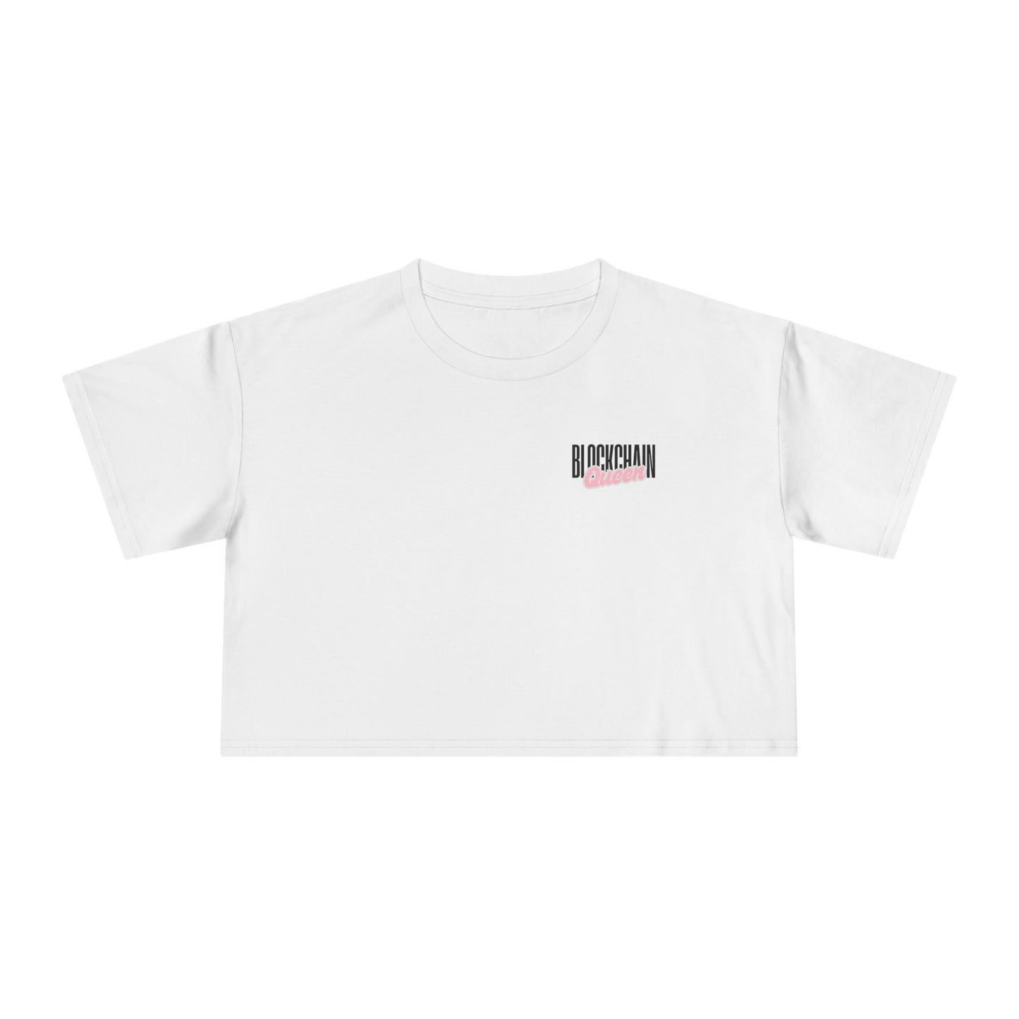 Blockchain Queen - Women's Crop top tee