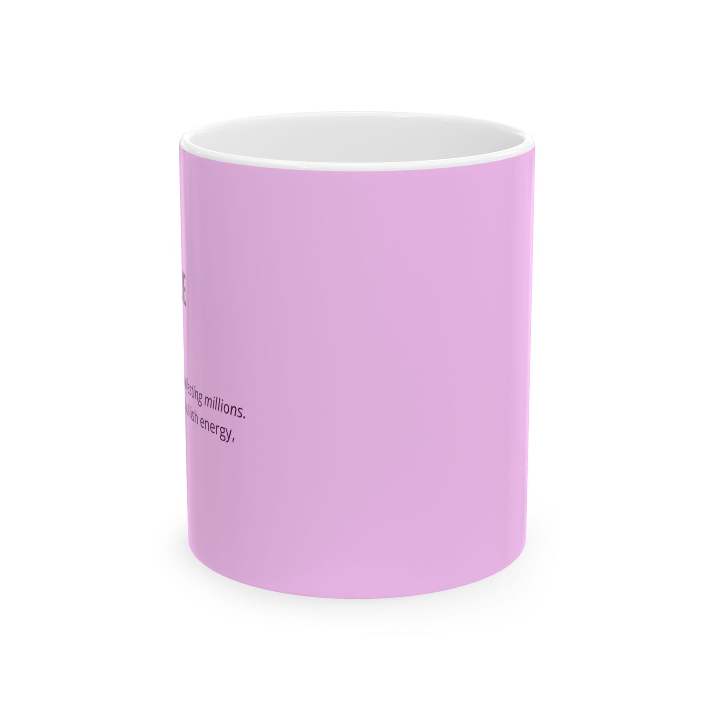 Crypto-Girlie Pink Mug