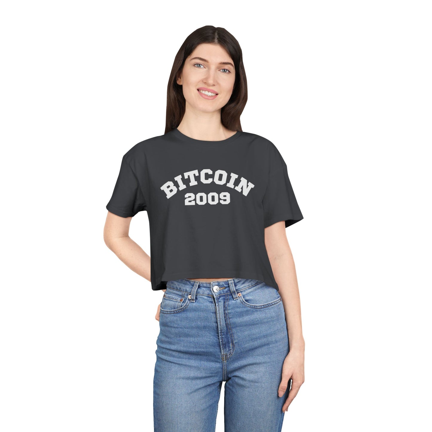 Bitcoin 2009 - Women's Crop top tee