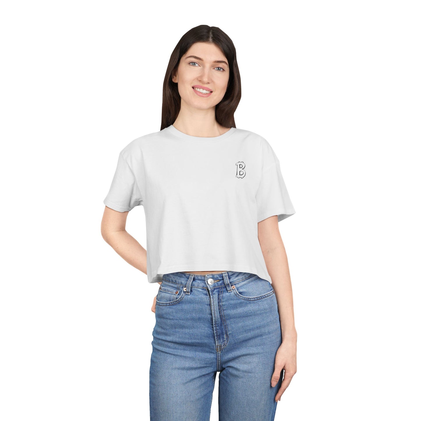 Need Money for Bitcoin - Women's Crop top tee