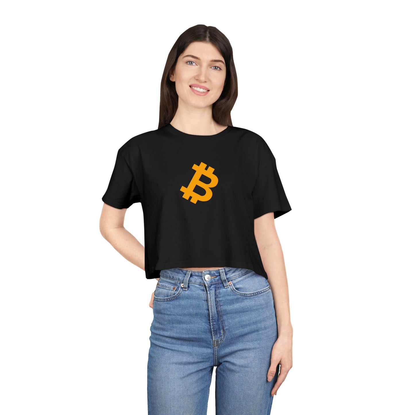 Bitcoin - Women's Crop top tee