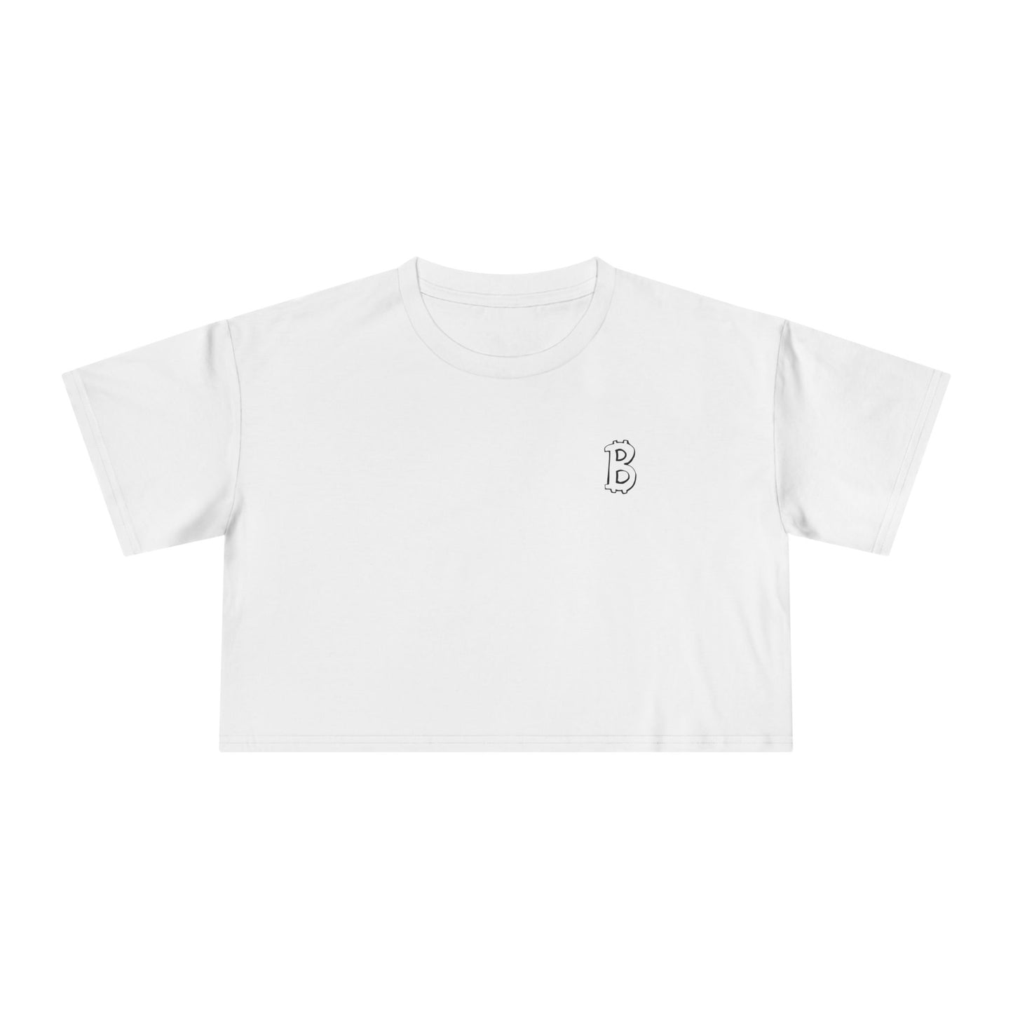 Need Money for Bitcoin - Women's Crop top tee