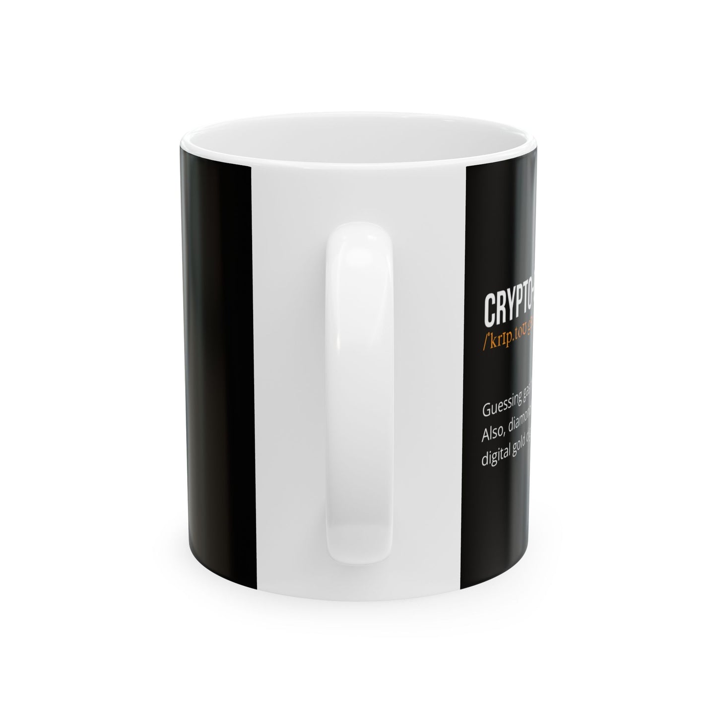 Crypto-Girlie Black Mug