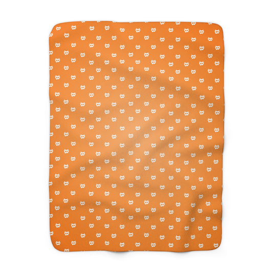 Patterned Bitcoin Blanket