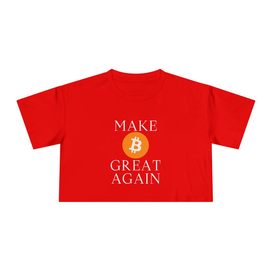 Make B Great Again - Women's Crop top tee