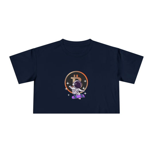 HODL Bitcoin - Women's Crop top tee