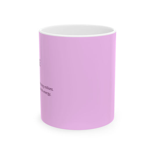 Crypto-Girlie Pink Mug