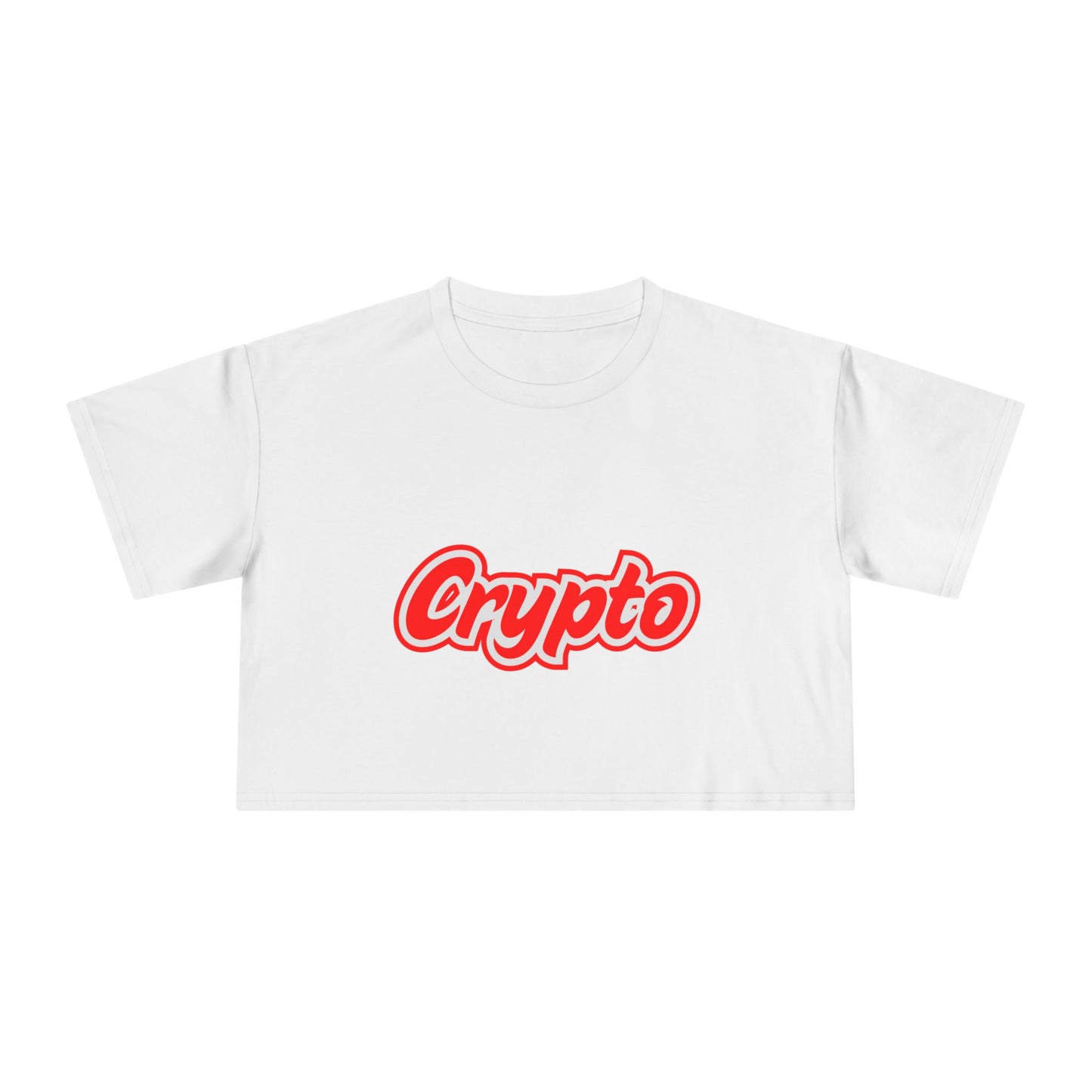 Crypto Pop - Women's Crop top tee